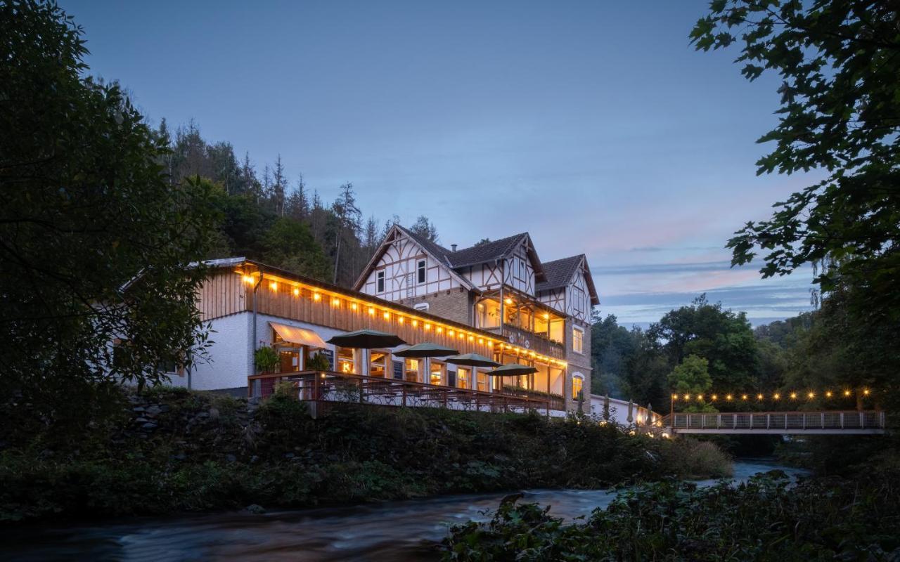 Bodetaler Basecamp Lodge - Bergsport- Und Naturerlebnishotel Rubeland Ngoại thất bức ảnh