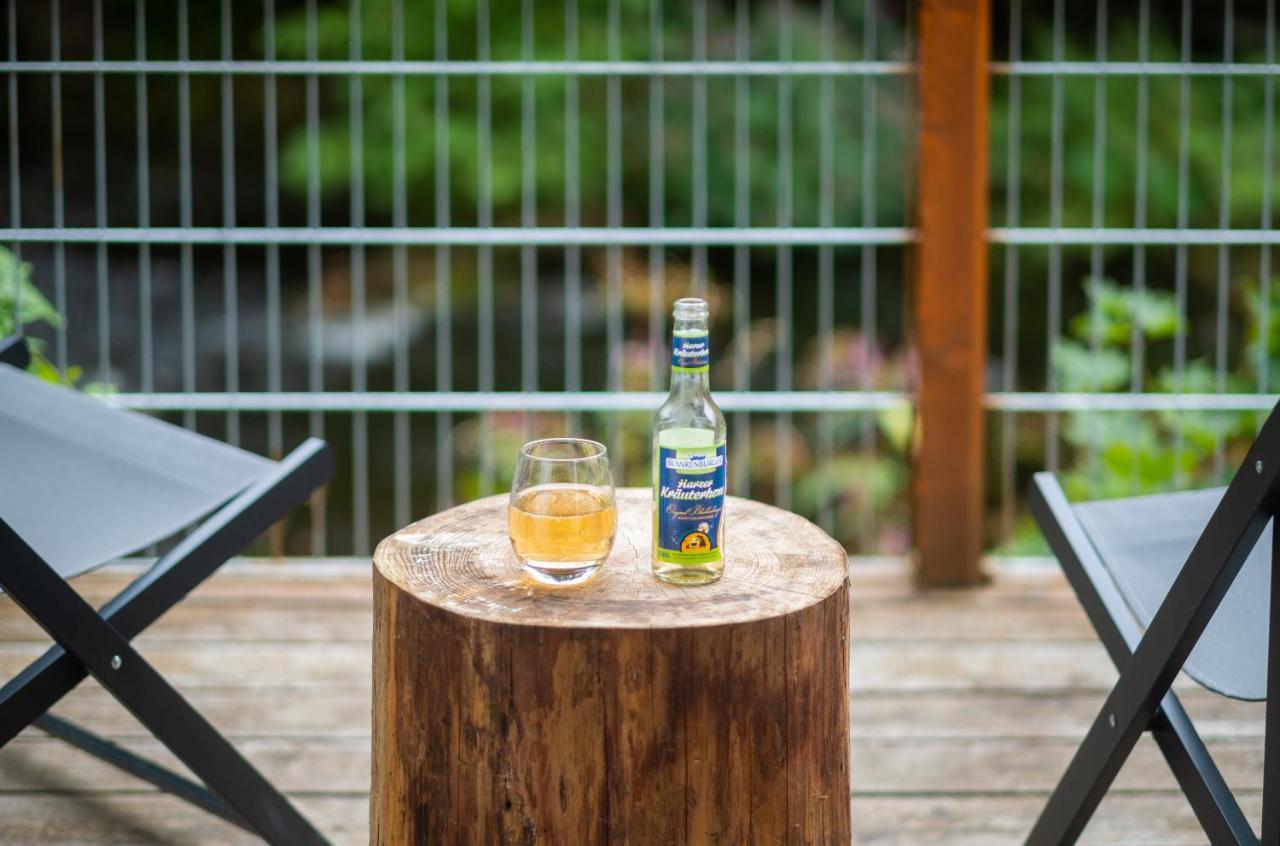 Bodetaler Basecamp Lodge - Bergsport- Und Naturerlebnishotel Rubeland Ngoại thất bức ảnh