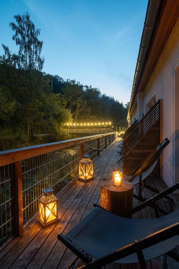 Bodetaler Basecamp Lodge - Bergsport- Und Naturerlebnishotel Rubeland Ngoại thất bức ảnh