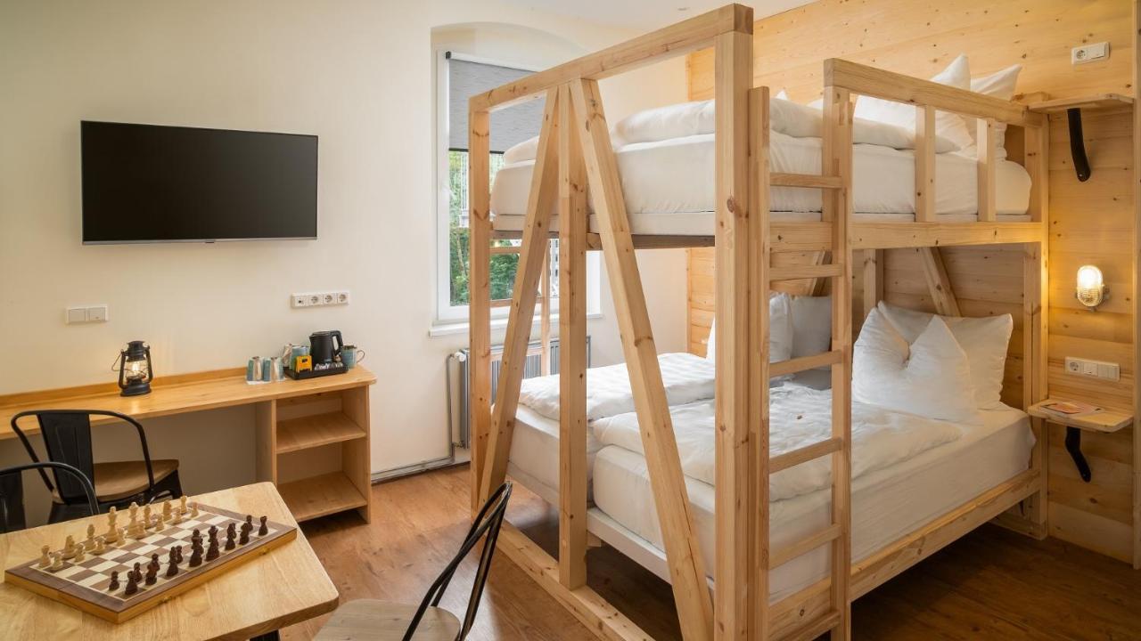 Bodetaler Basecamp Lodge - Bergsport- Und Naturerlebnishotel Rubeland Ngoại thất bức ảnh